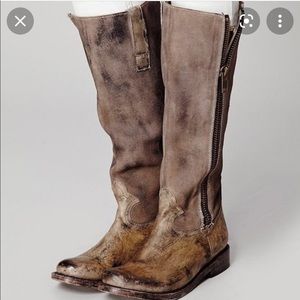 Freebird Brusl Brown Leather Boots Sz 7